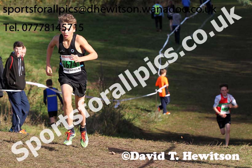 Boys under-13s National Cross Country Relays. Photo: David T. Hewitson/Sports for All Pics